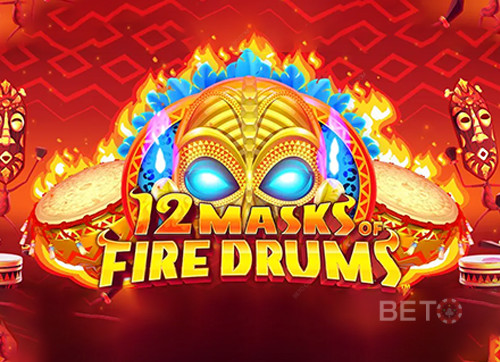 12 Masks of Fire Drums
