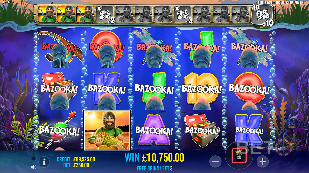 Big Bass Bonanza Hold and Spinner 무료 플레이