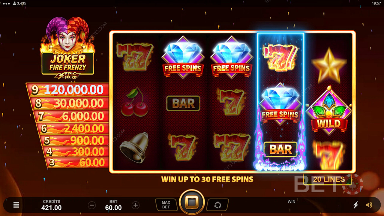 Joker Fire Frenzy 무료 플레이