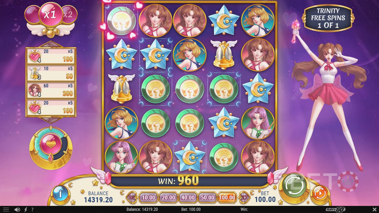 Moon Princess Trinity 무료 플레이