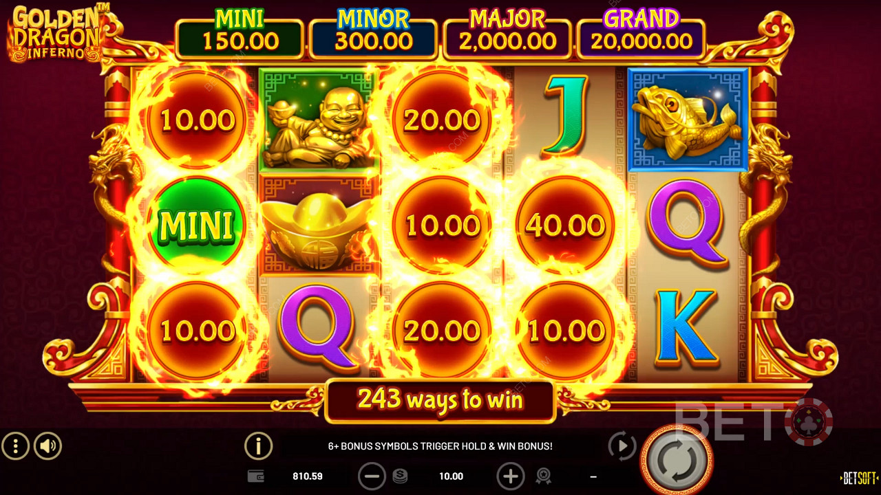 Golden Dragon Inferno 무료 플레이