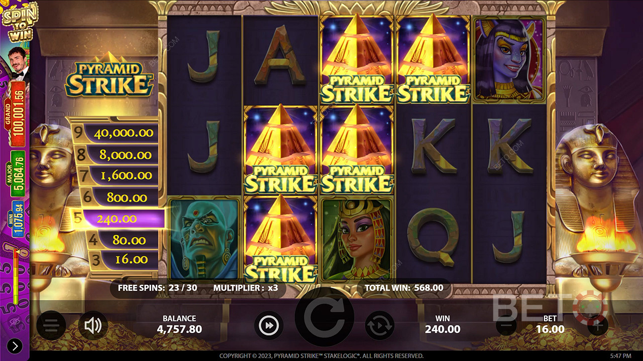 Pyramid Strike 무료 플레이