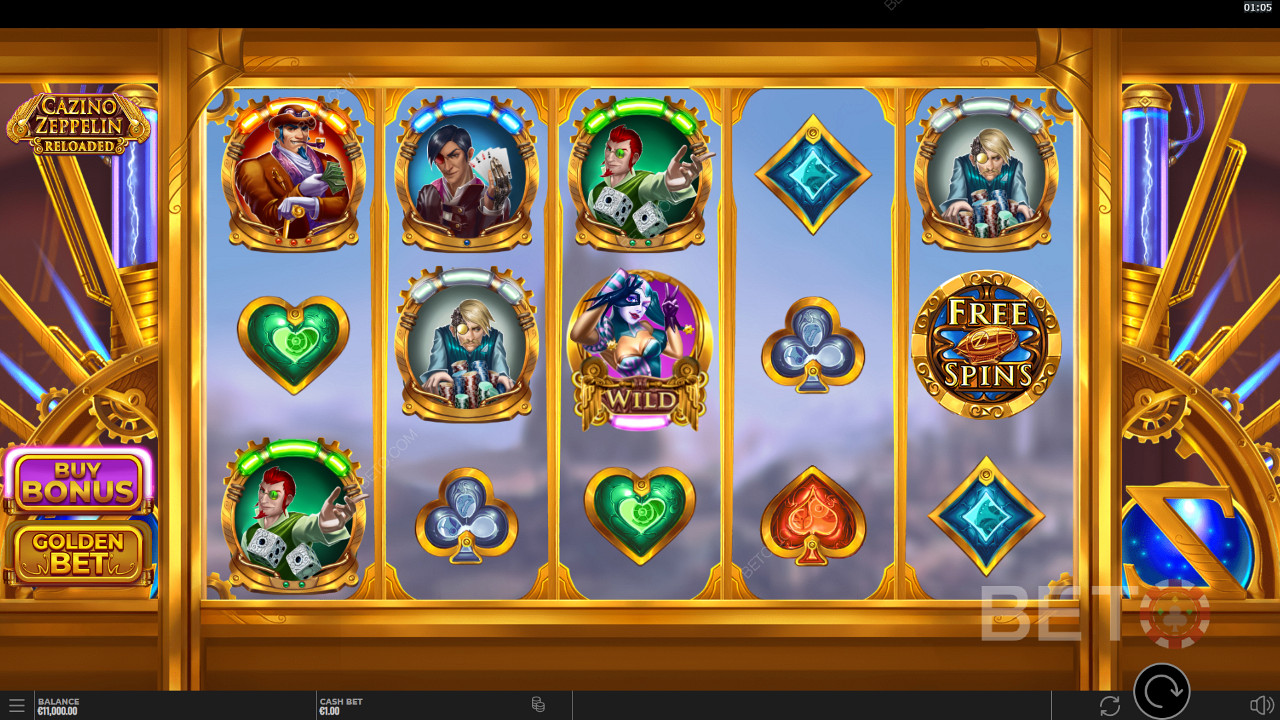 Cazino Zeppelin Reloaded 무료 플레이
