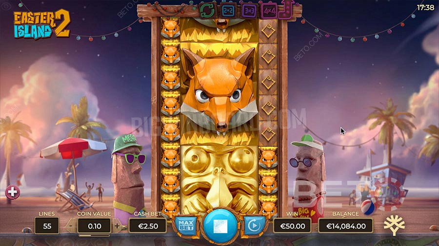 Easter Island 2 의 특별 거대 블록