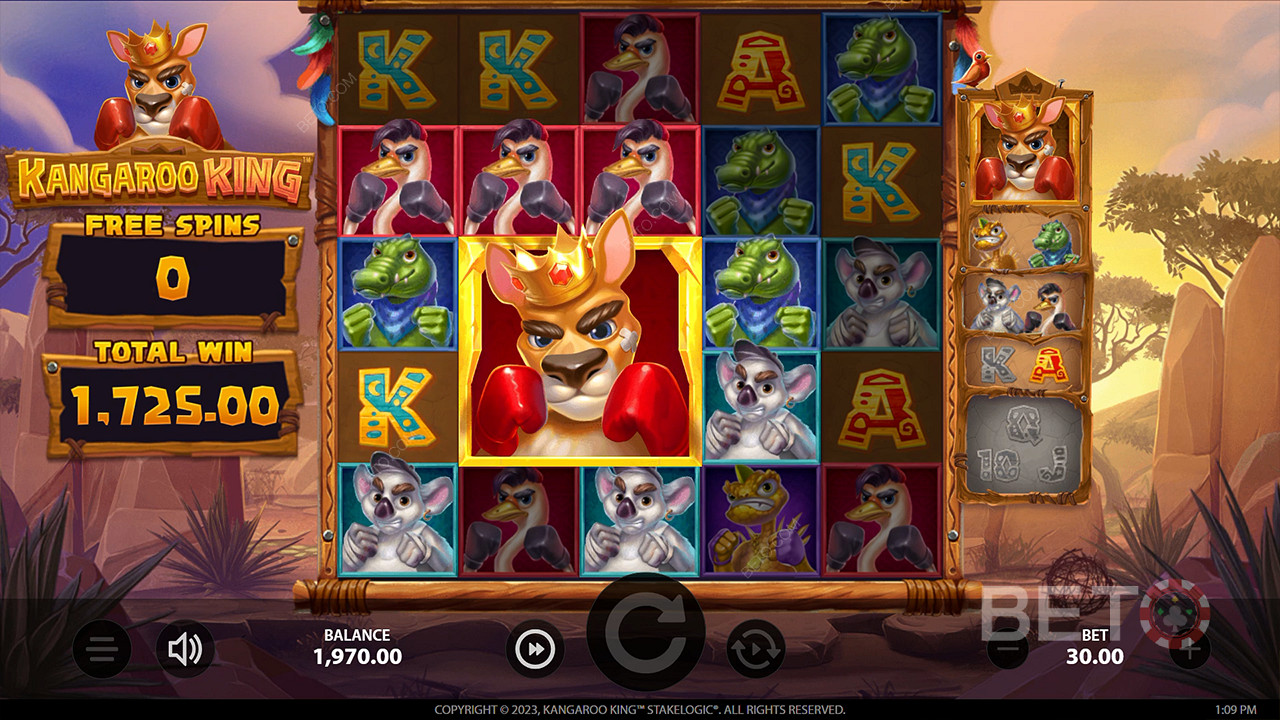 Kangaroo King  무료 플레이