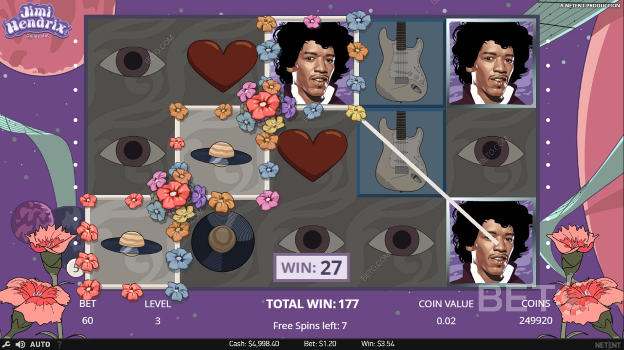 Jimi Hendrix Wild는 이기는 조합을 만드는 데 사용되었습니다.