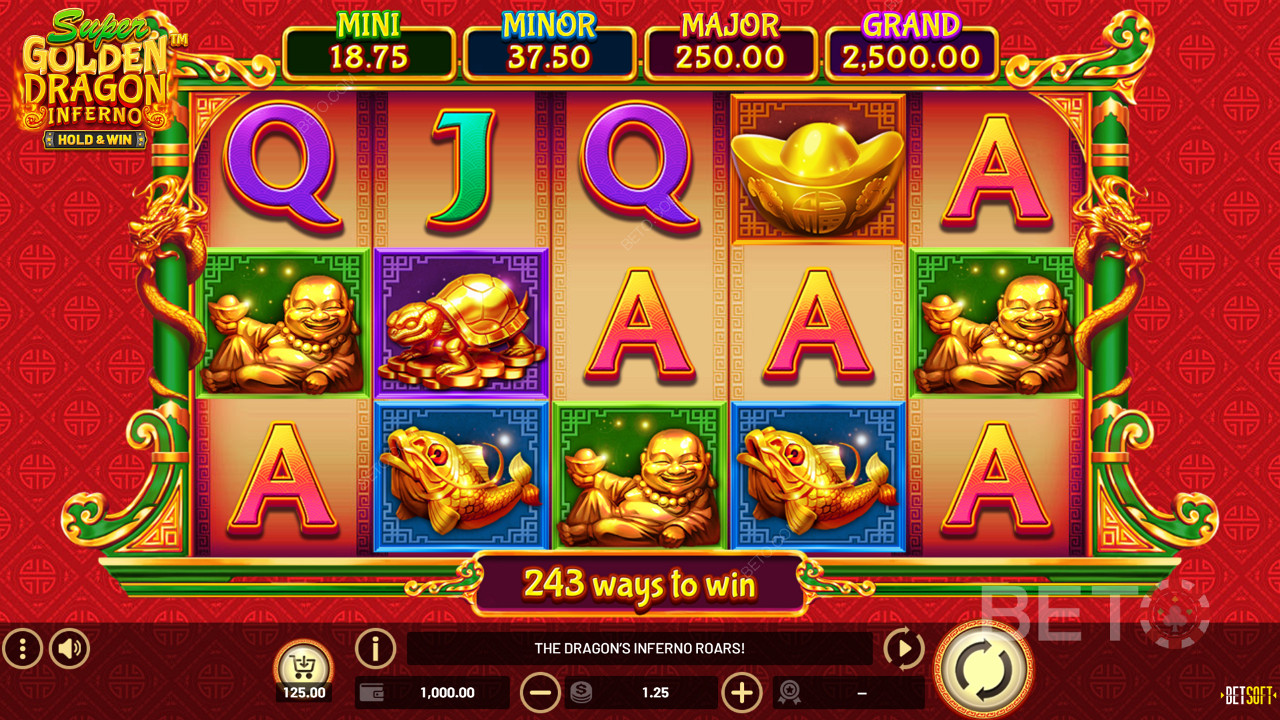 Super Golden Dragon Inferno  무료 플레이
