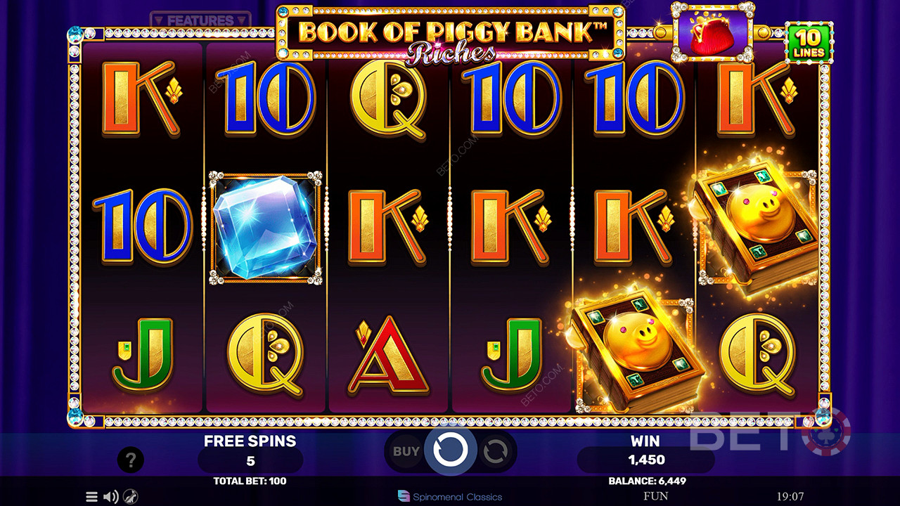 Book Of Piggy Bank - Riches 무료 플레이