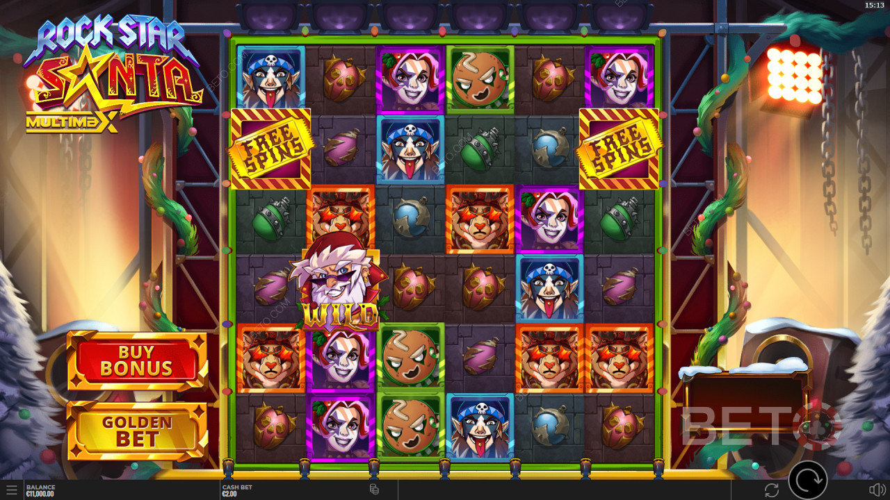 Rock Star Santa MultiMax 무료 플레이