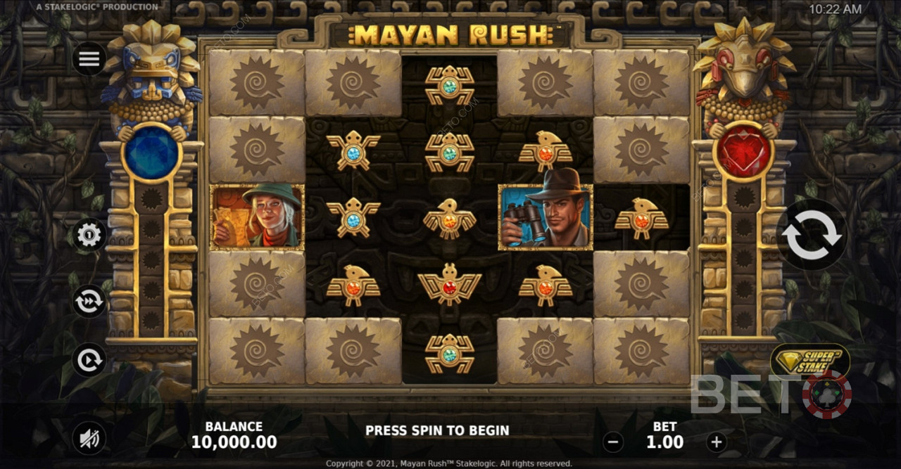 Mayan Rush 비디오 슬롯
