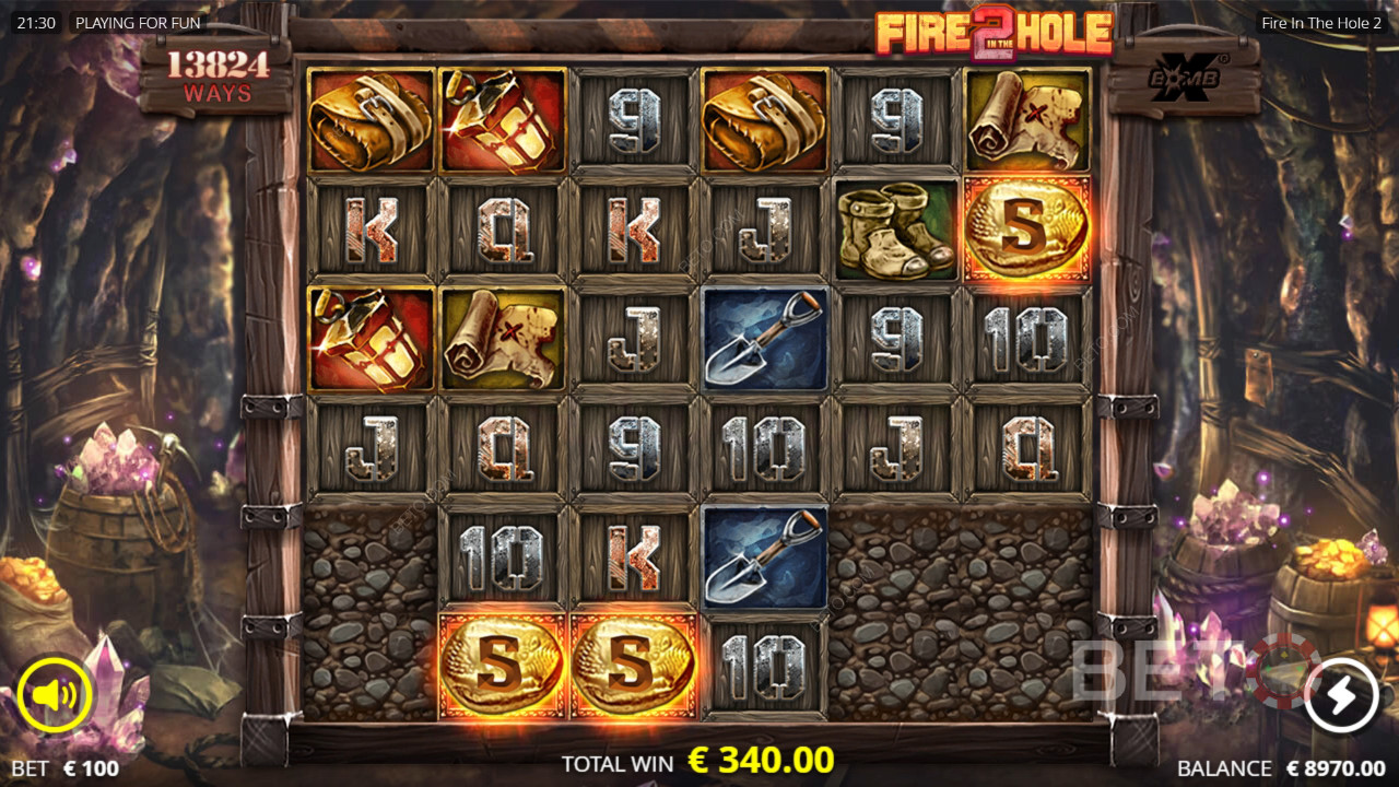 Fire in the Hole 2 베토 슬롯의 리뷰