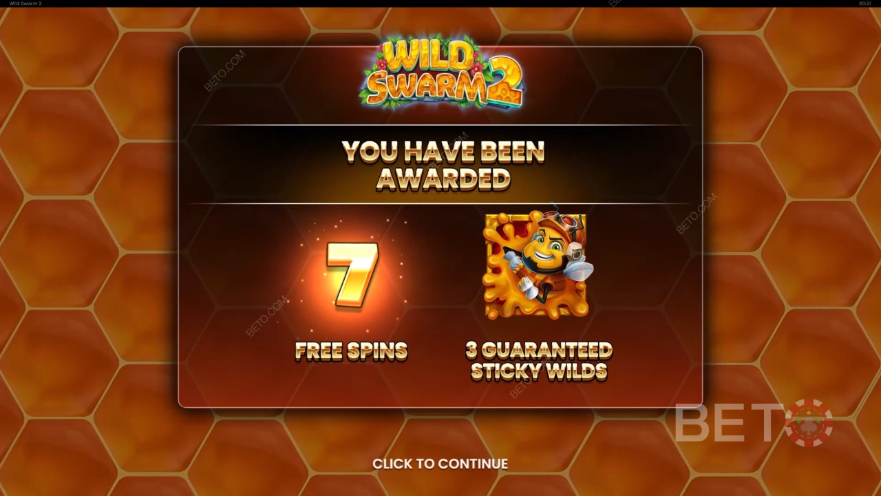 플레이 방법 Push Gaming 의 Wild Swarm 2