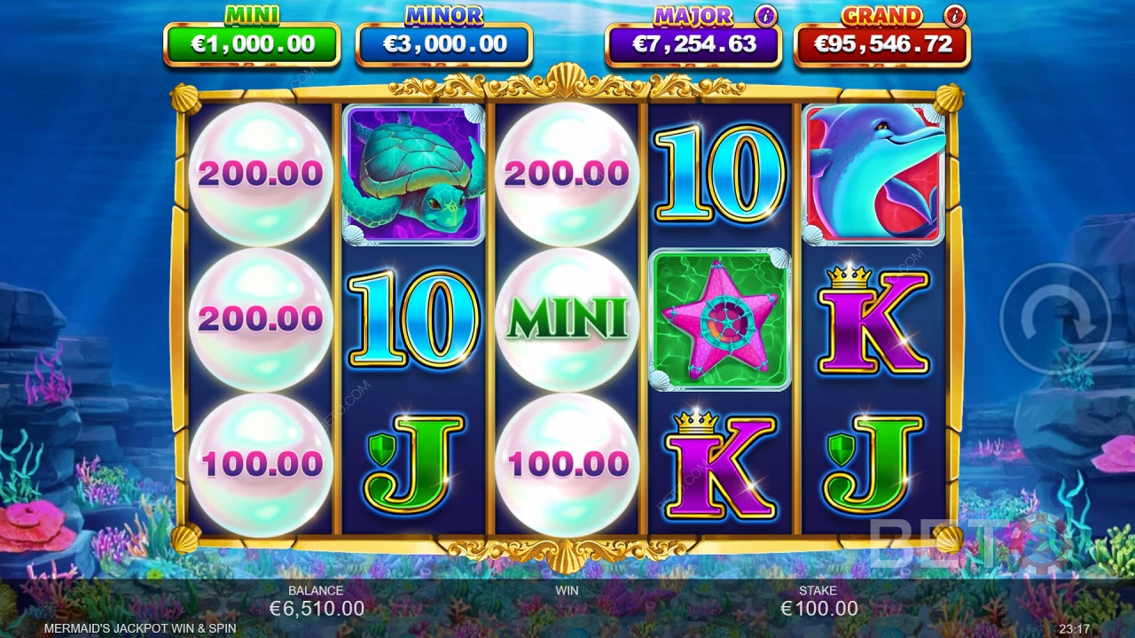 Mermaid's Jackpot Win & Spin 무료 플레이