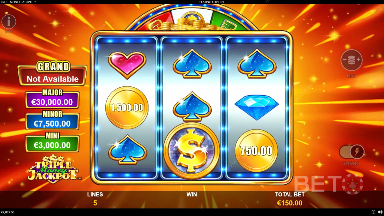 Triple Money Jackpot 무료 플레이