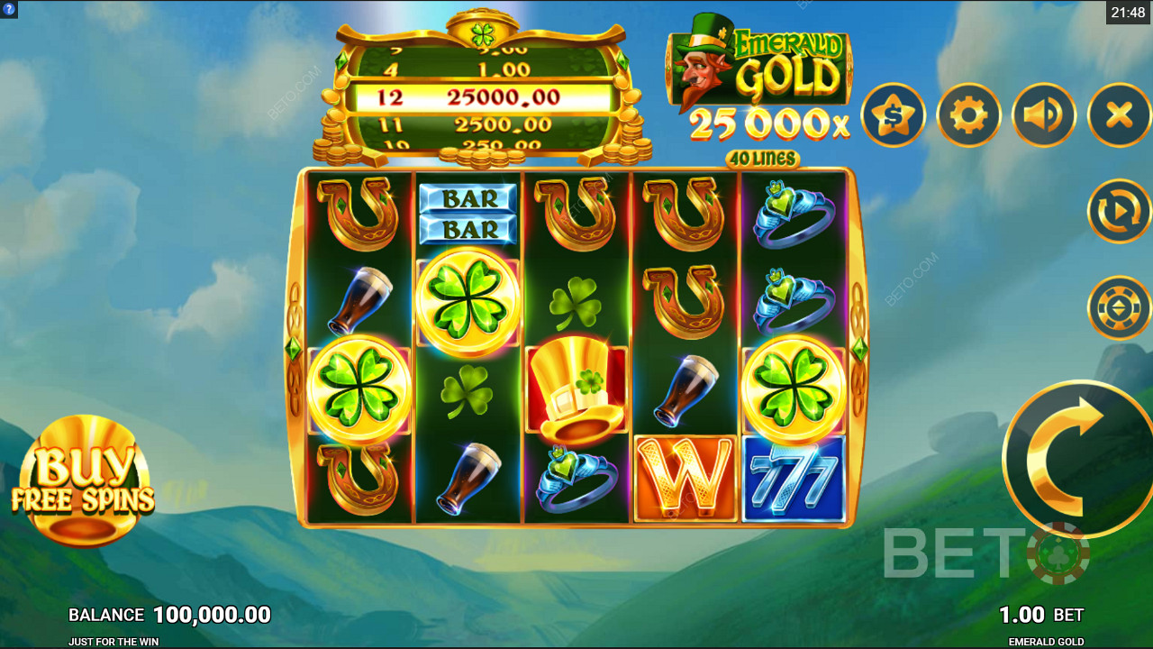 Emerald Gold 온라인 슬롯