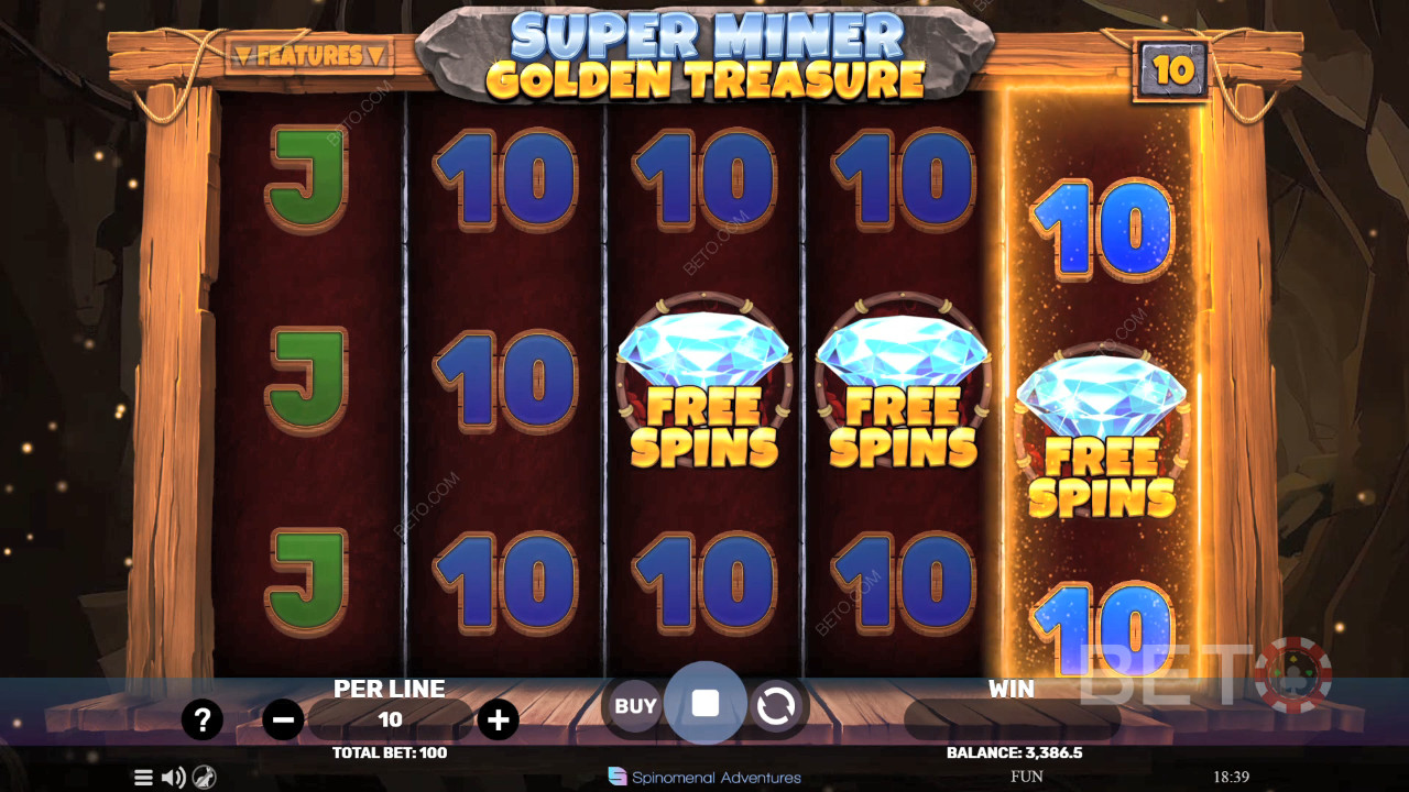Super Miner - Golden Treasure 무료 플레이