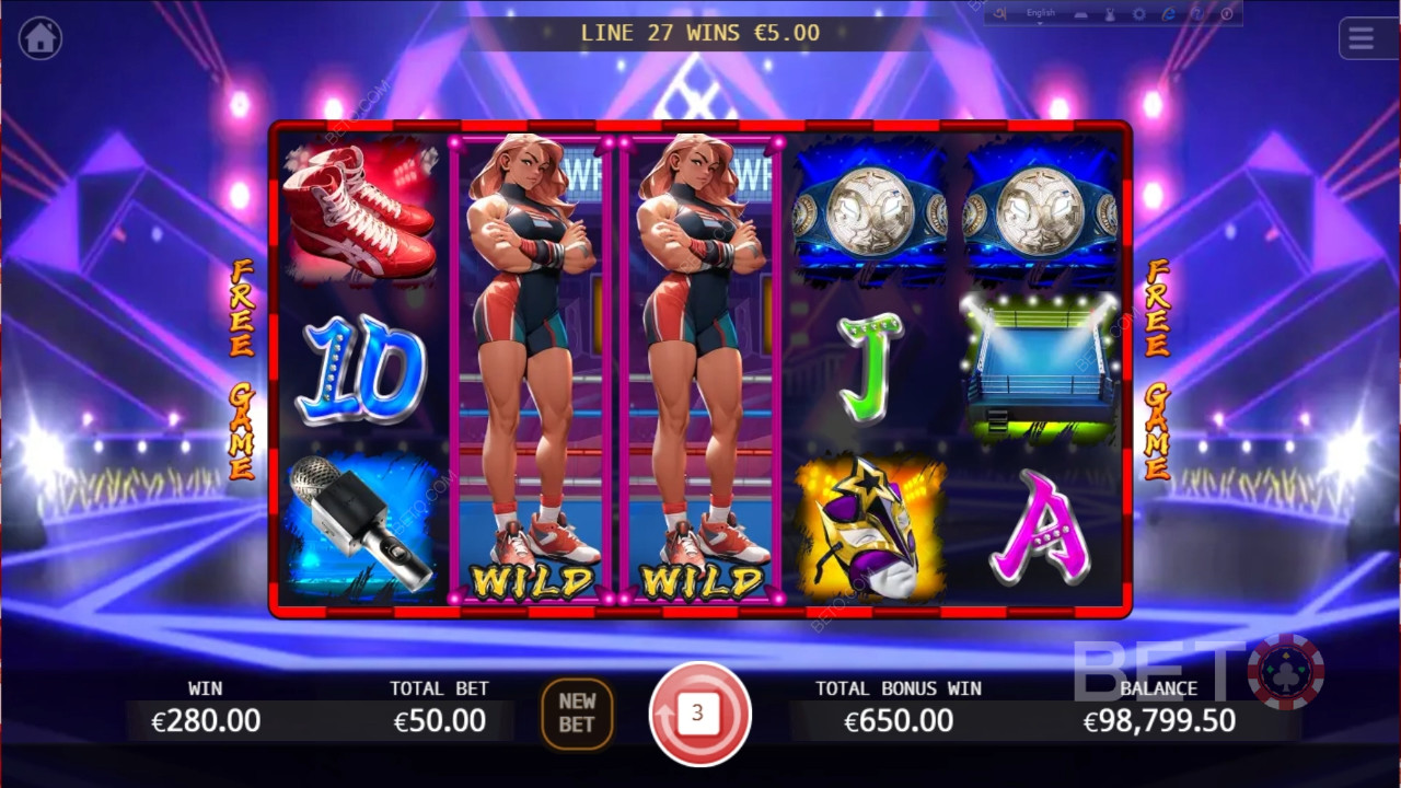 Wrestling Queen 무료 플레이