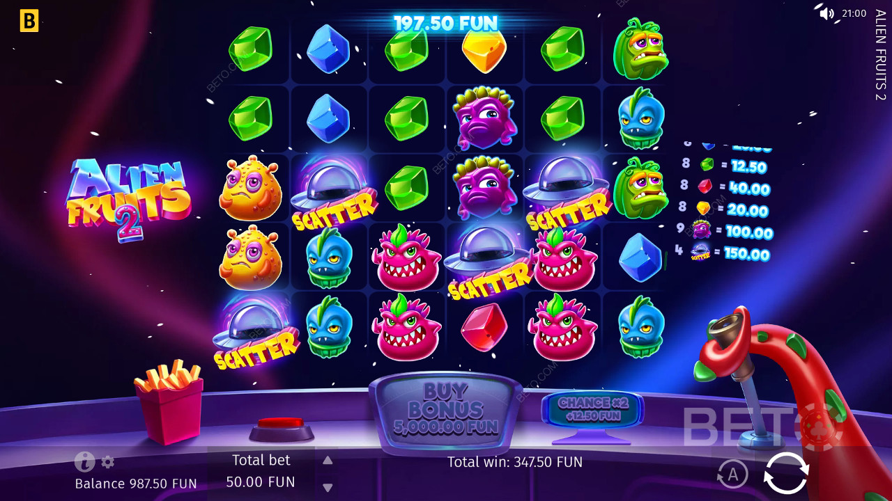 Alien Fruits 2 무료 플레이