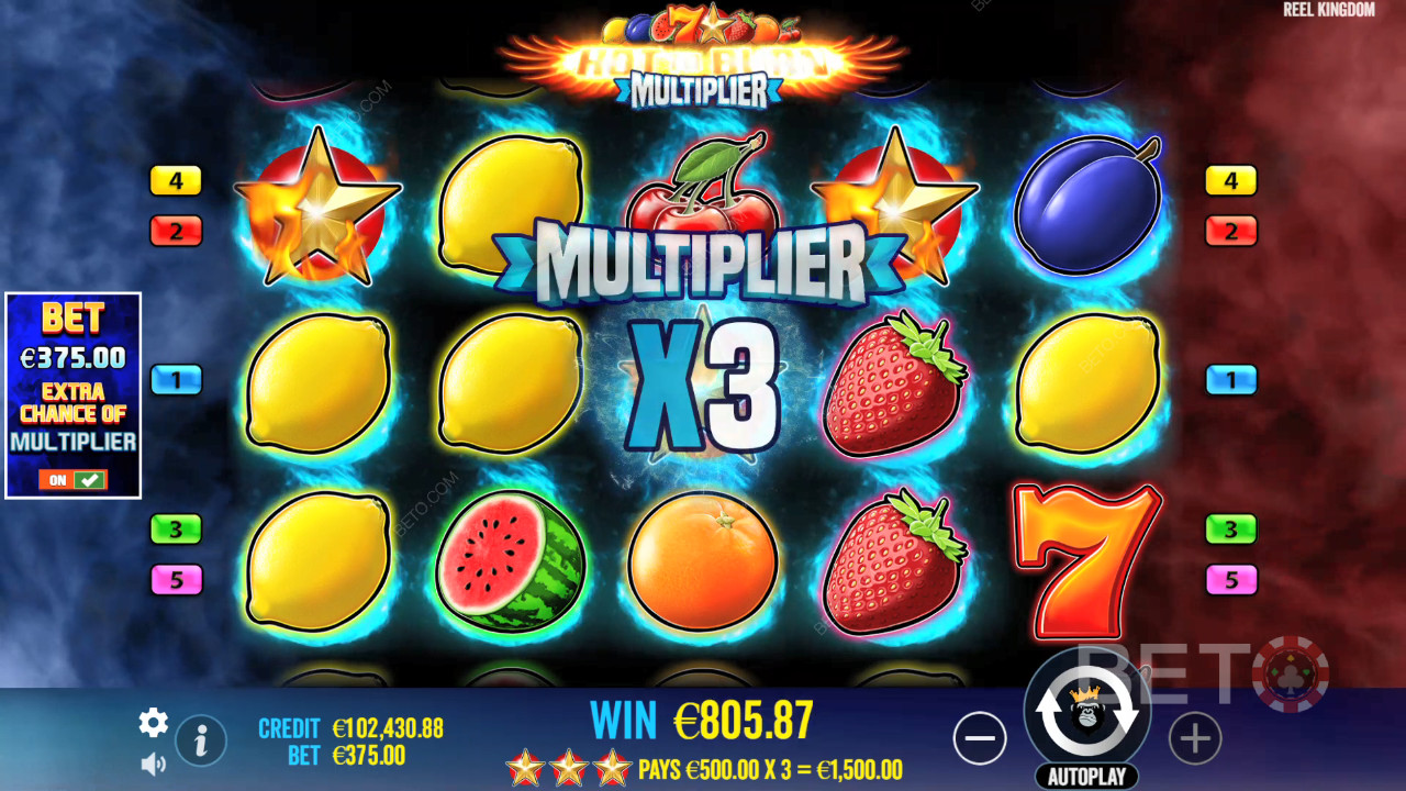 Hot to Burn Multiplier 무료 플레이