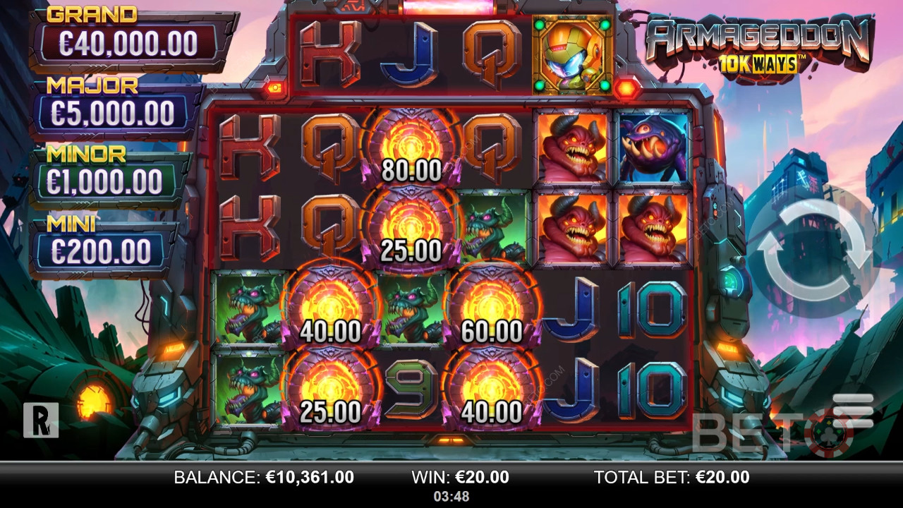 Armageddon 10k Ways 무료 플레이