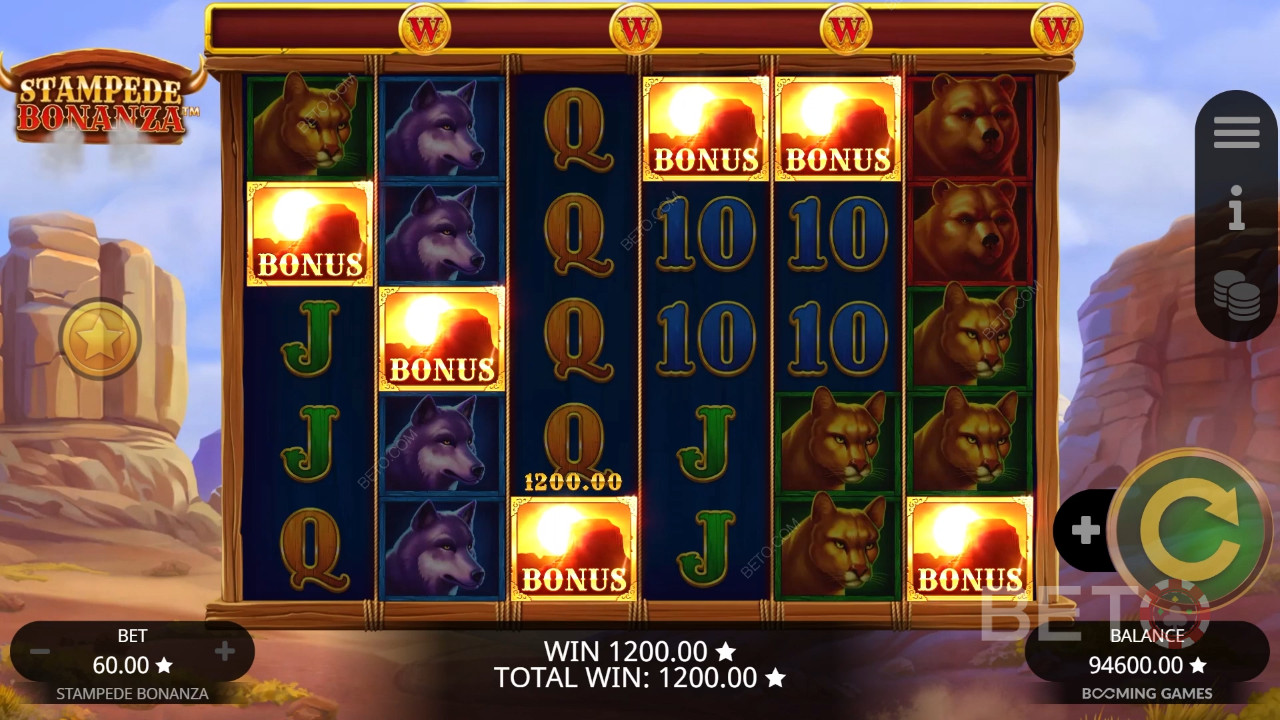 Stampede Bonanza 무료 플레이