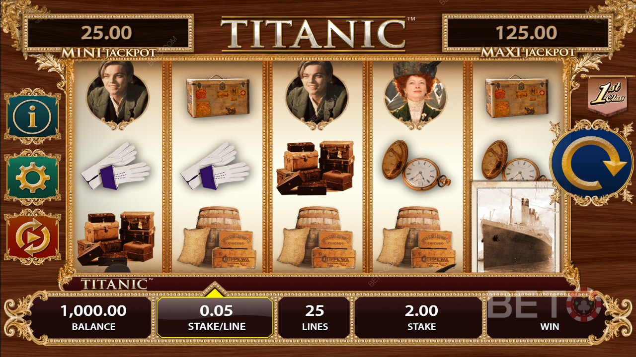 BETO가 추천하는 온라인 카지노에서 타이타닉 온라인 슬롯의 웅장한 모험을 즐겨보세요.