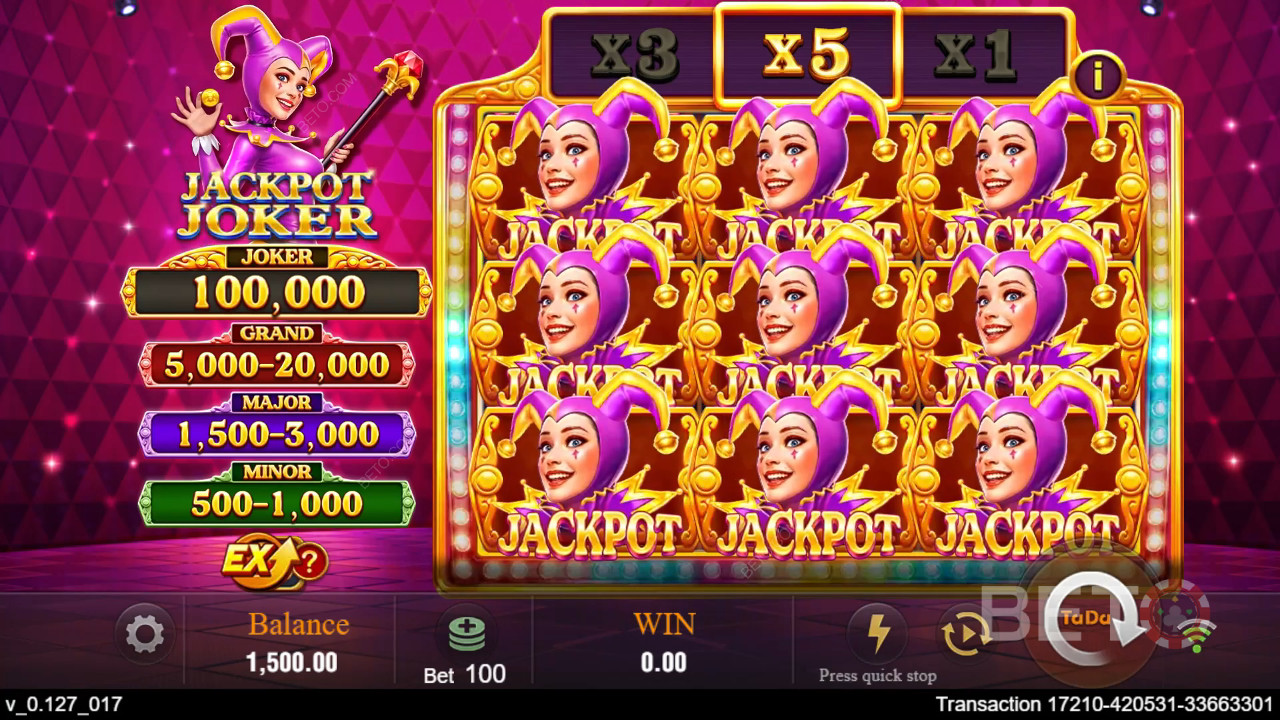 Jackpot Joker (TaDa Gaming) 무료 플레이