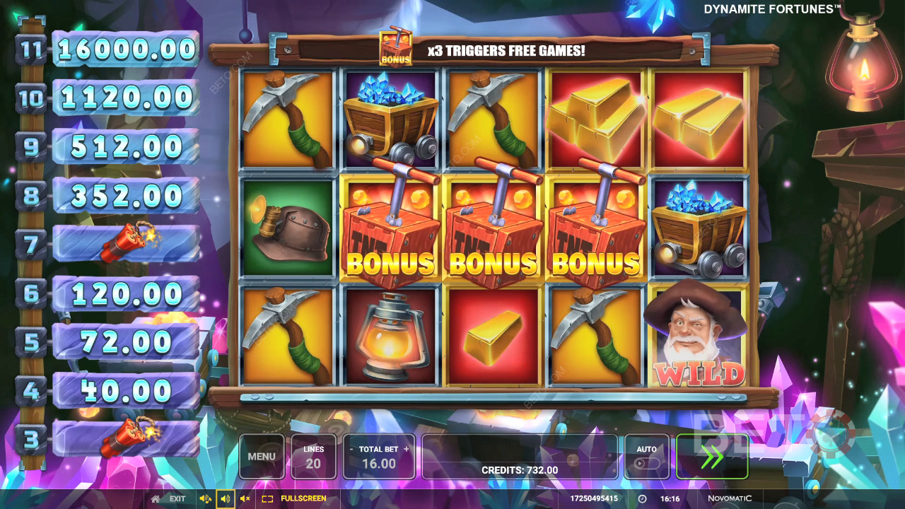 Dynamite Fortunes 무료 플레이