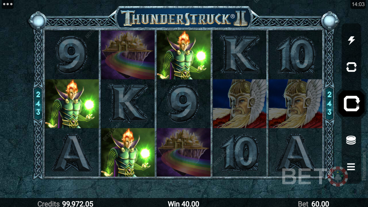 Thunderstruck II 의 고가의 그림 기호