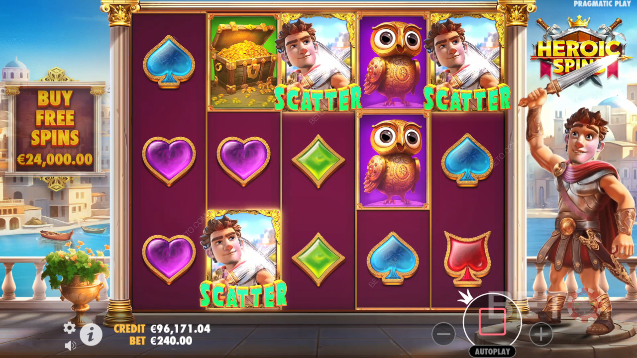 Heroic Spins 무료 플레이