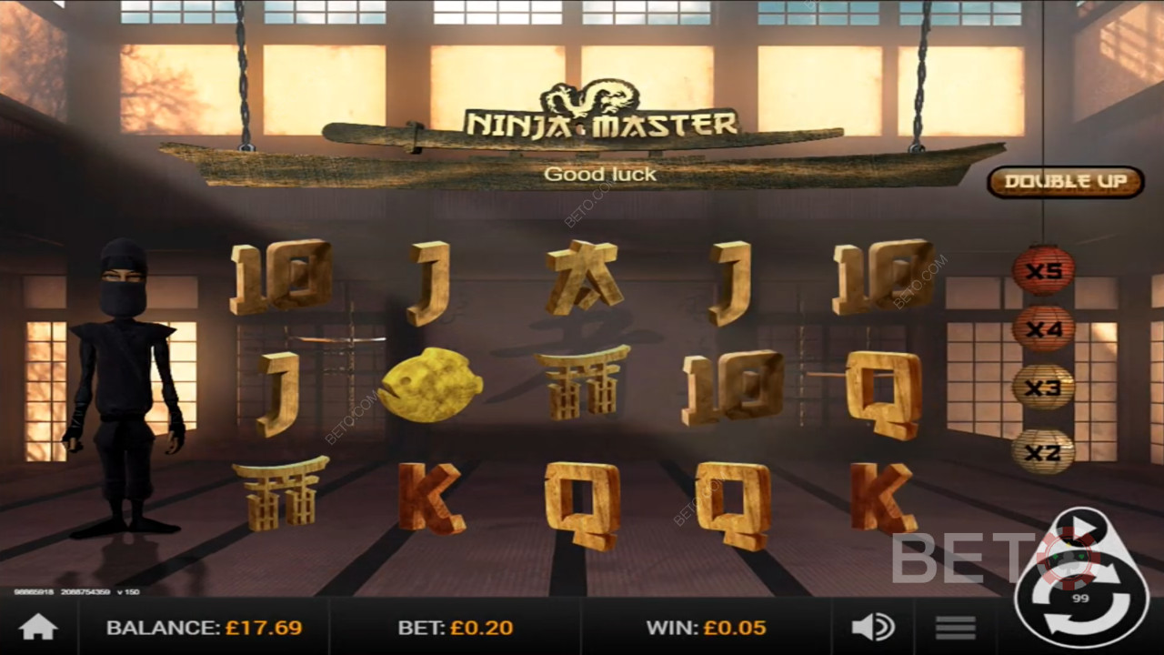 Ninja Master 베토 슬롯의 리뷰