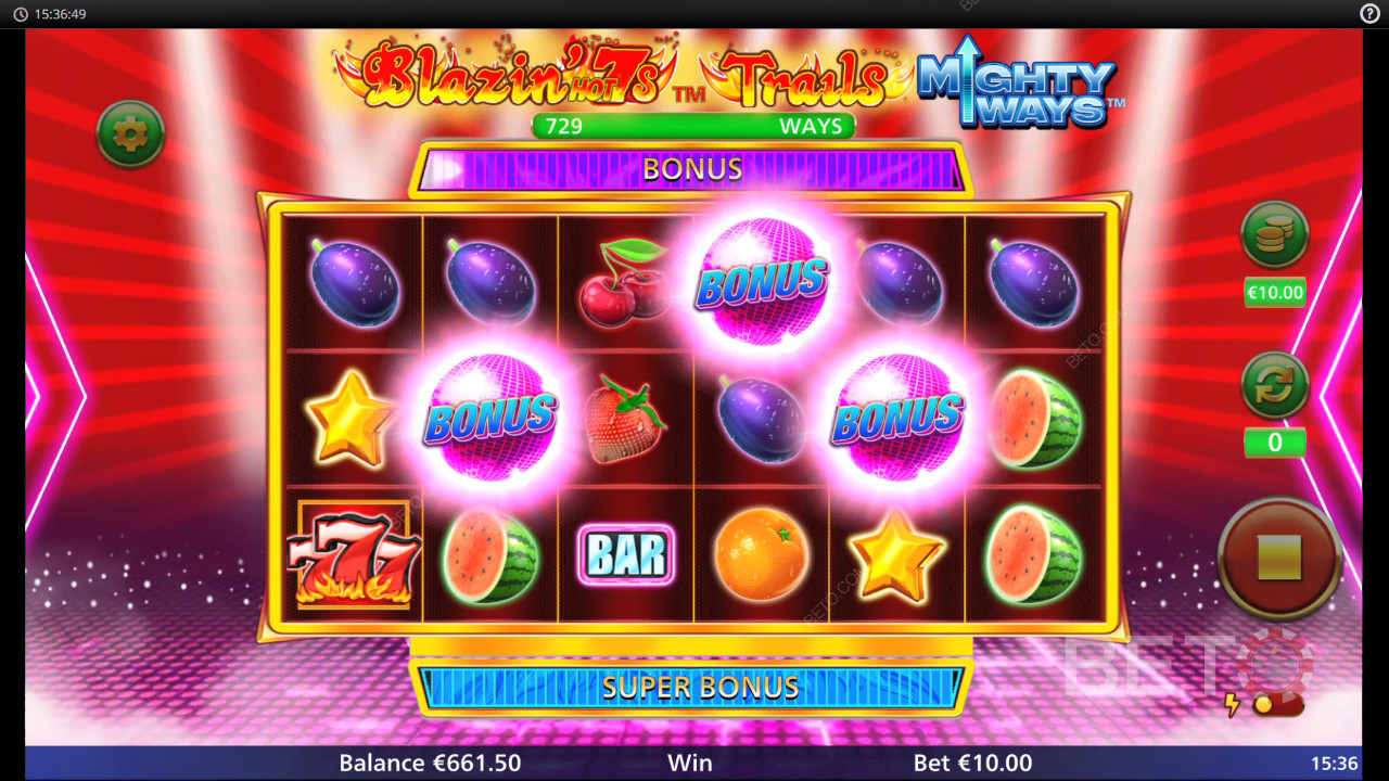 Blazin' Hot 7s Trails Mighty Ways 무료 플레이