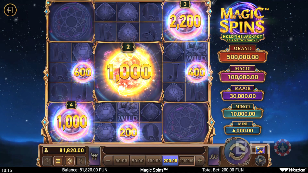 Magic Spins 무료 플레이