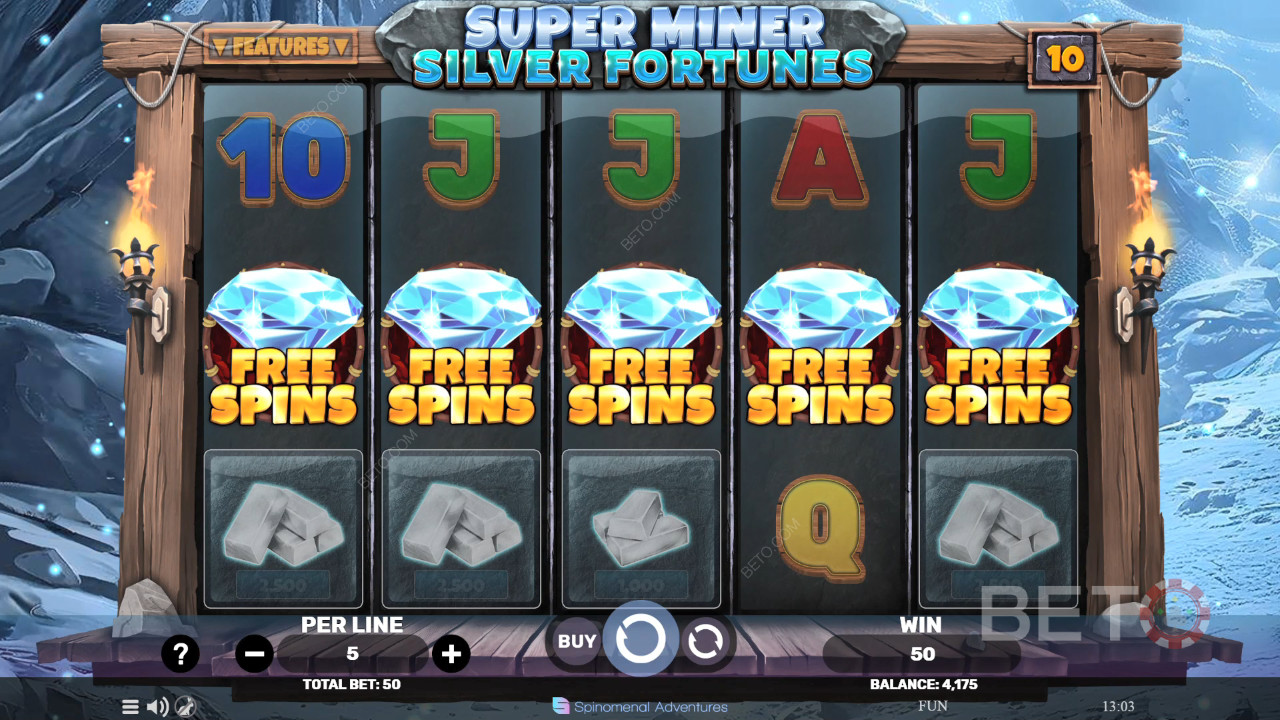 Super Miner Silver Fortunes 무료 플레이