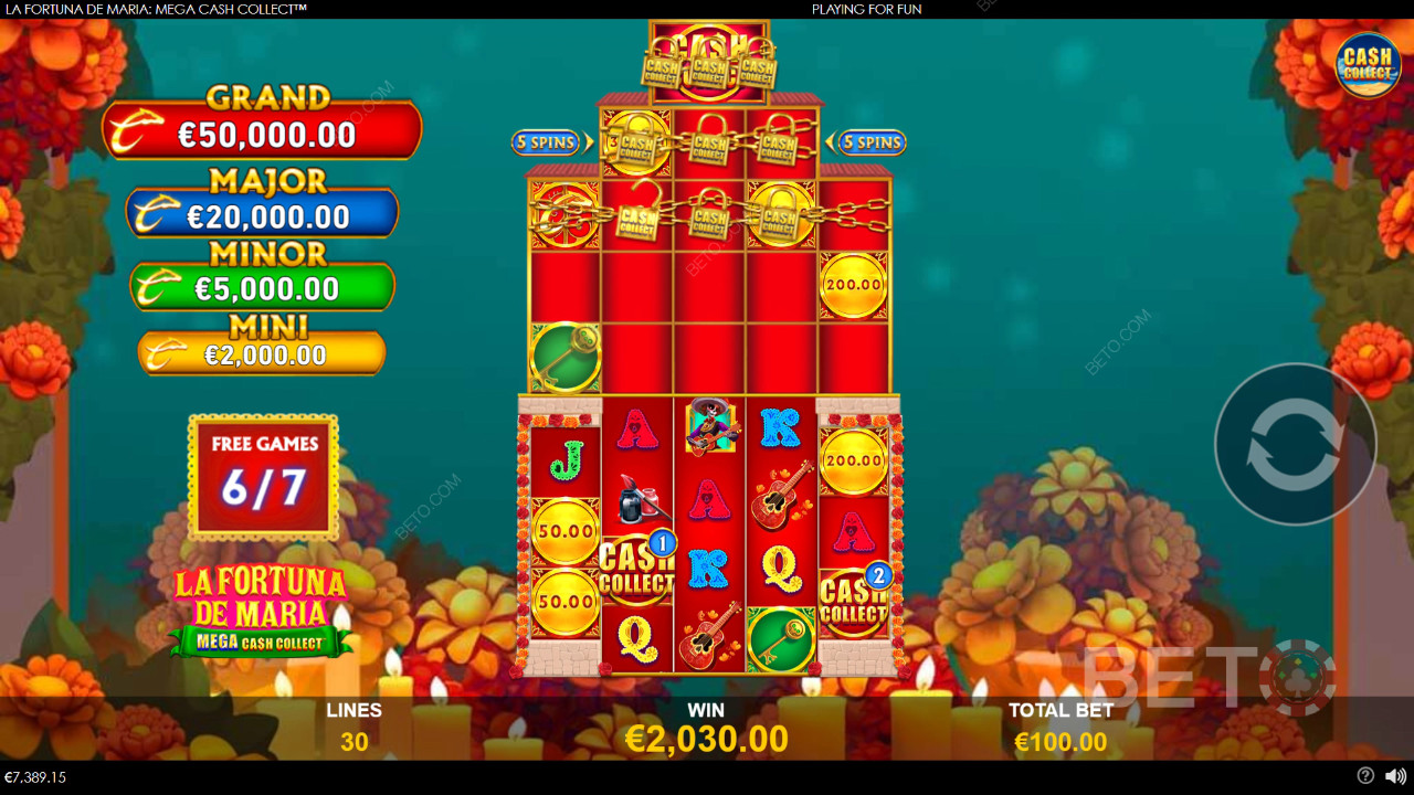 La Fortuna de Maria: Mega Cash Collect 무료 플레이