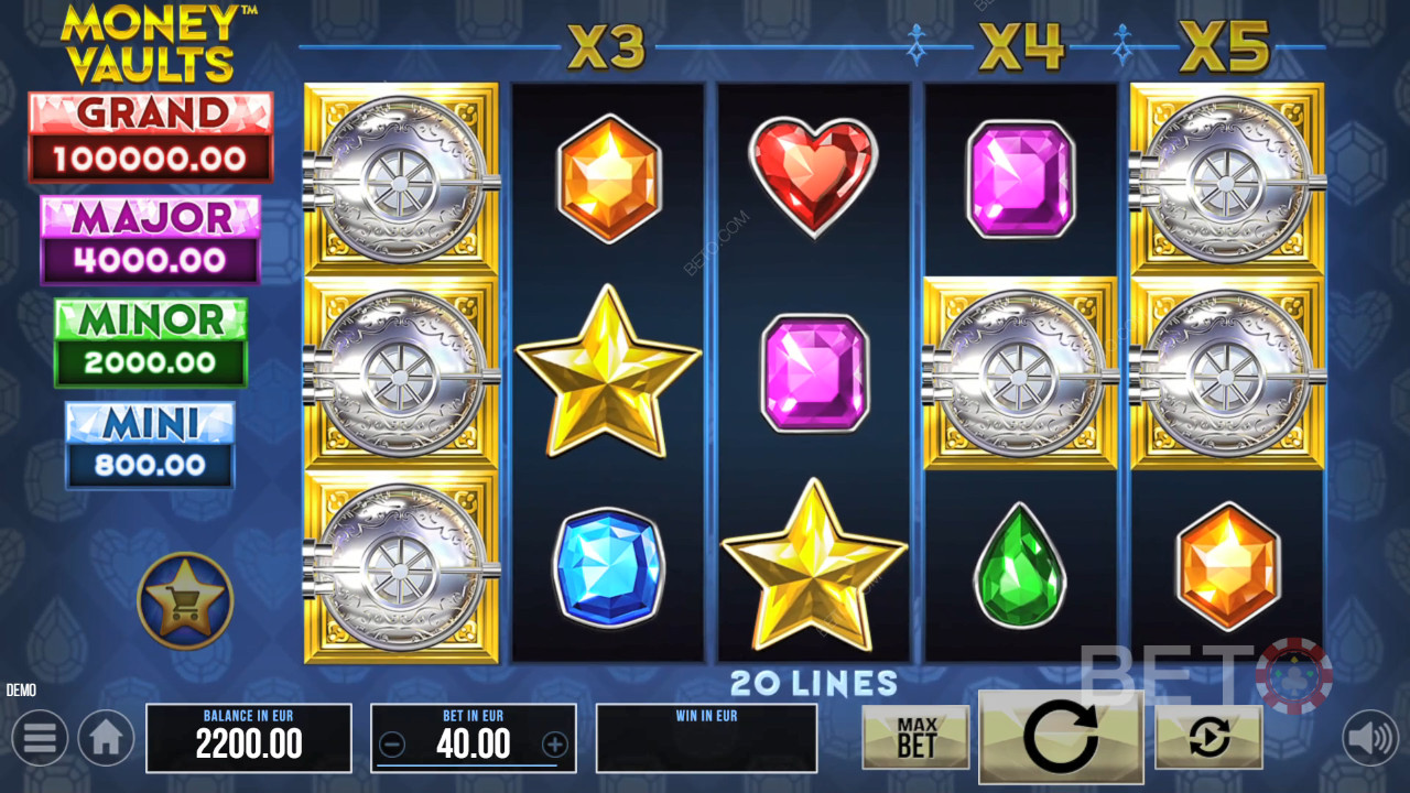Money Vaults 무료 플레이