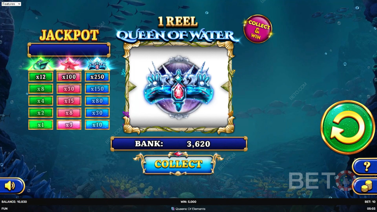 1 Reel Queen of Water 무료 플레이