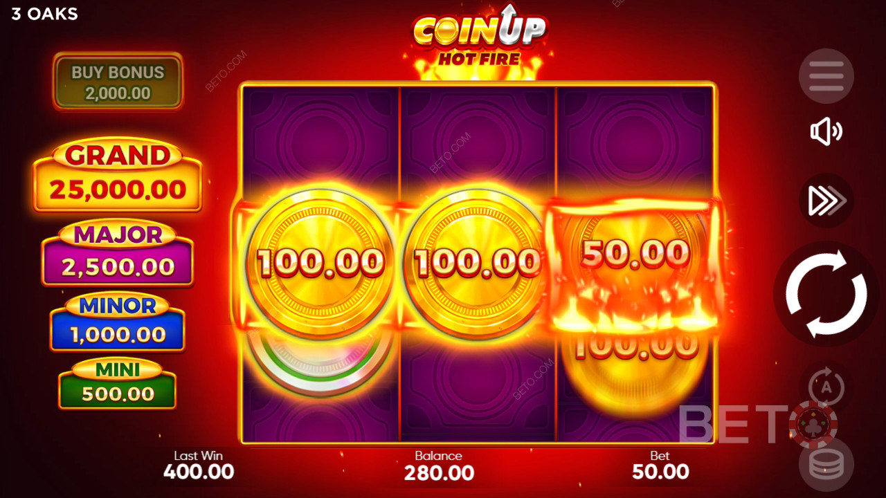 Coin Up: Hot Fire 무료 플레이