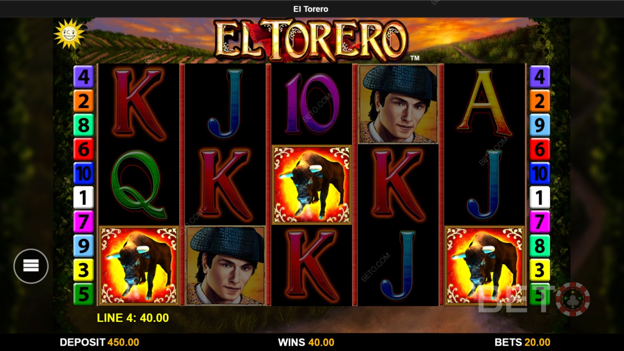 BETO 슬롯의 El Torero 리뷰