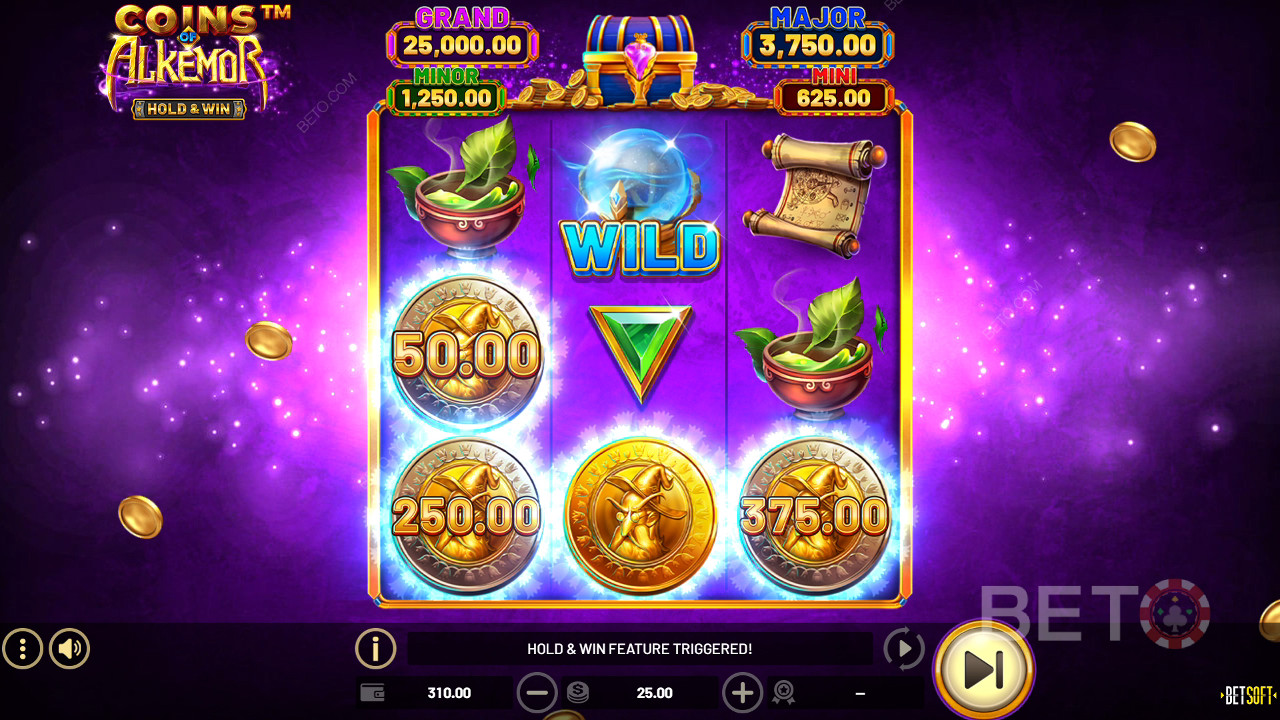 Coins of Alkemor – Hold & Win 무료 플레이