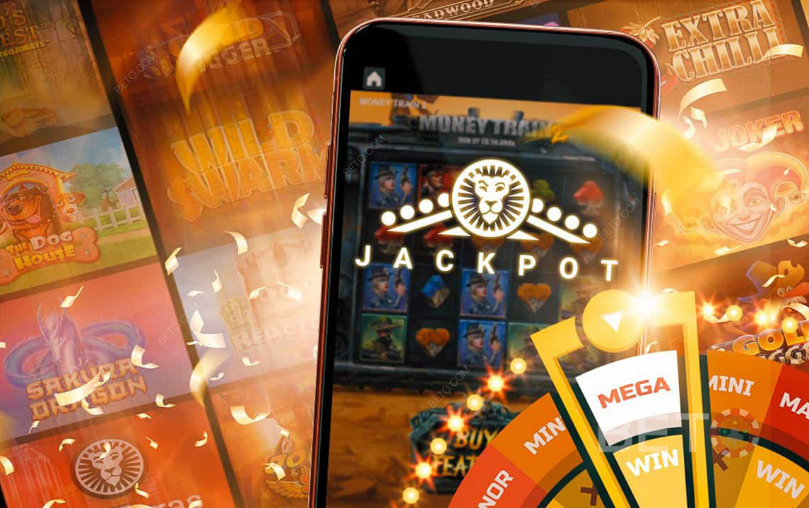 최고의 게임 제공업체의 프로그레시브 잭팟은 LeoVegas Casino에서 이용할 수 있습니다.