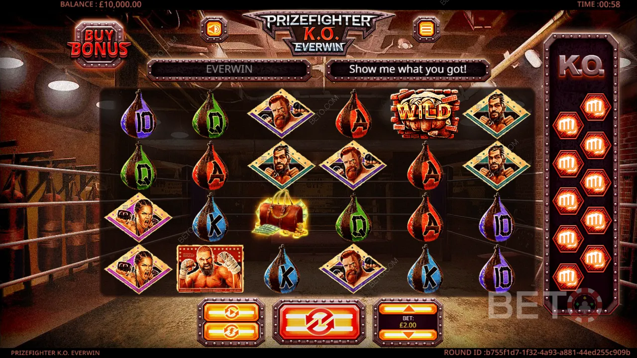 Prize Fighter KO 의 샘플 게임 플레이