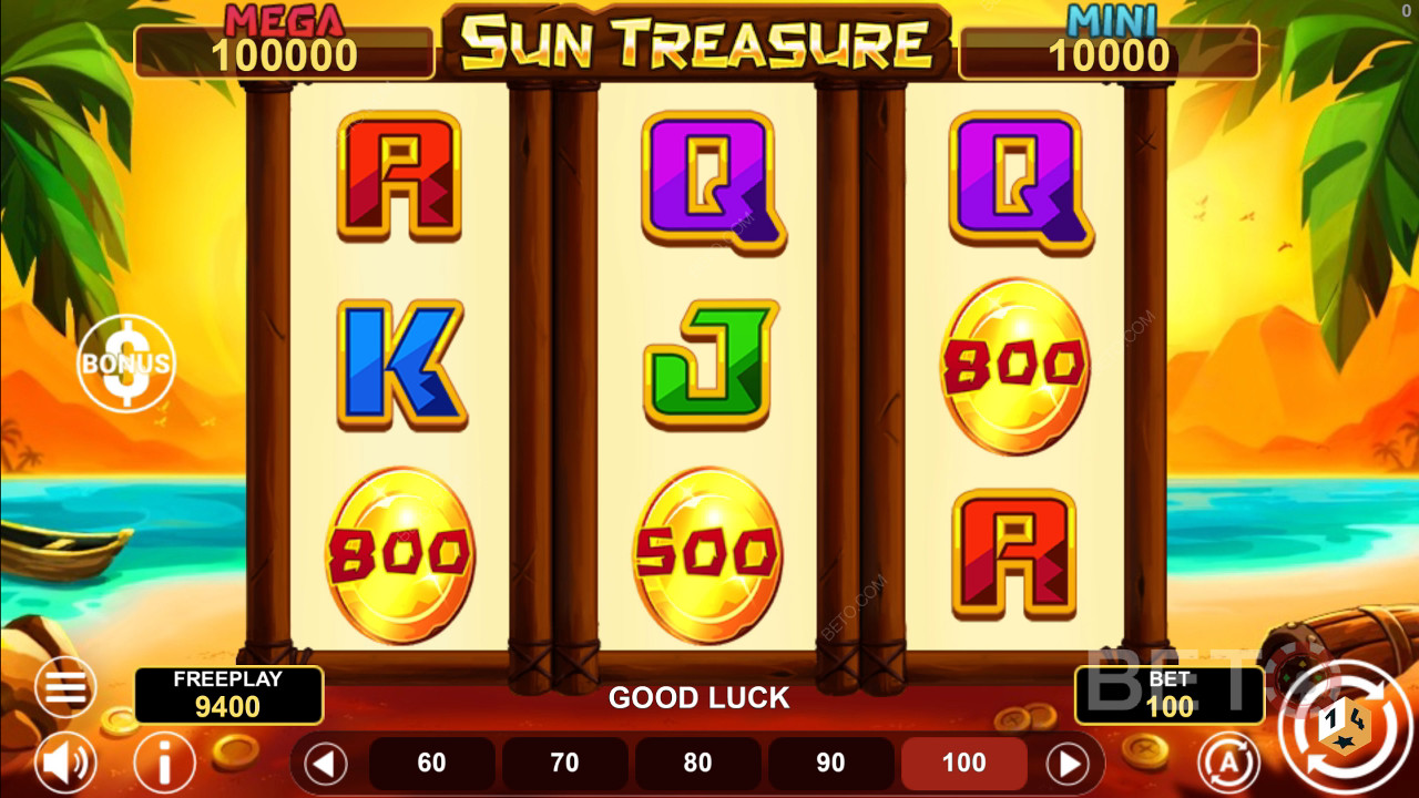 Sun Treasure Hold & Win 무료 플레이