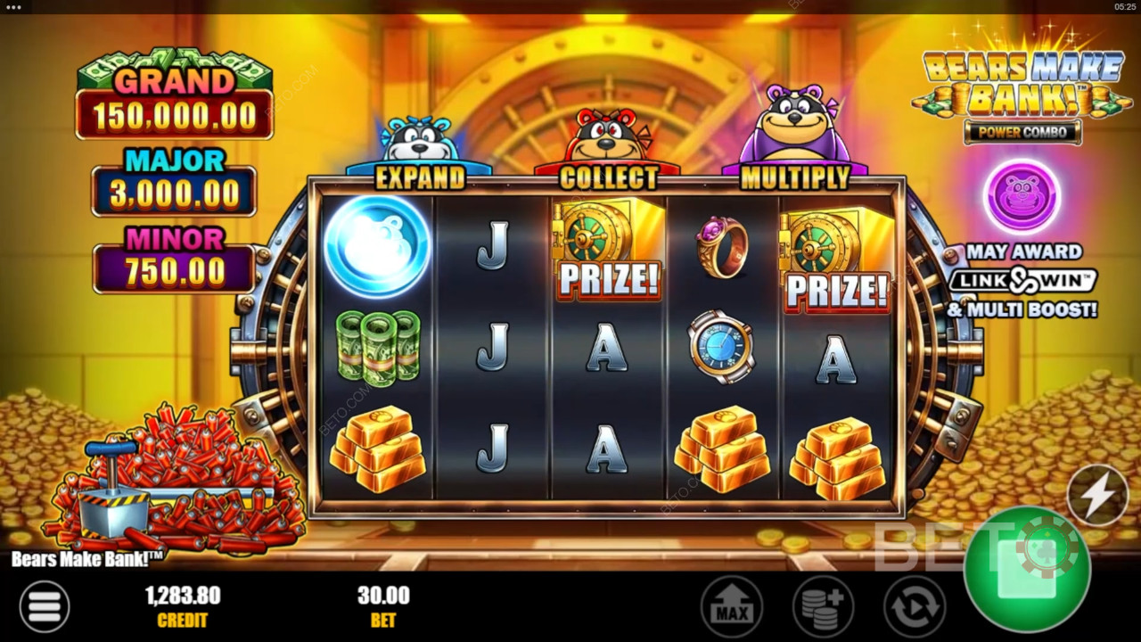 Bears Make Bank! Power Combo 무료 플레이
