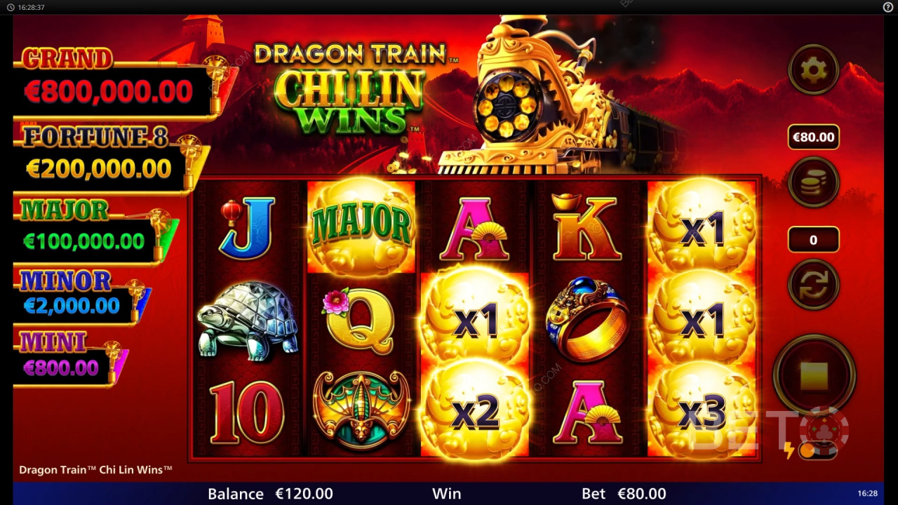 Dragon Train Chi Lin Wins 무료 플레이