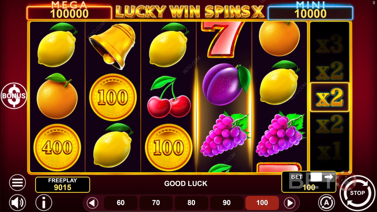 Lucky Win Spins X 무료 플레이