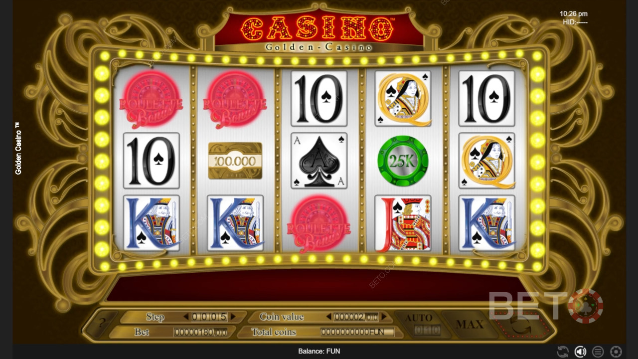 Golden Casino 무료 플레이