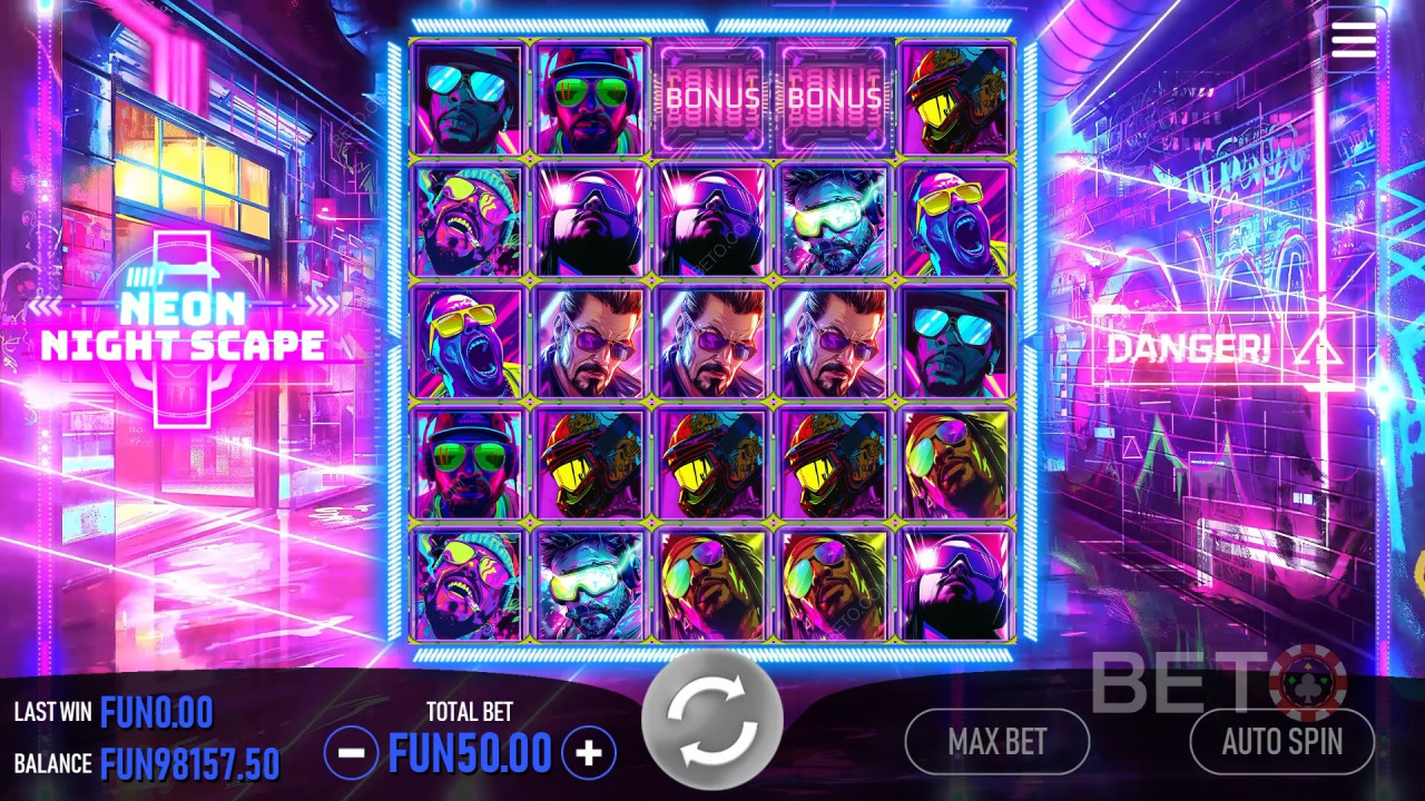 Neon Night Scape 무료 플레이