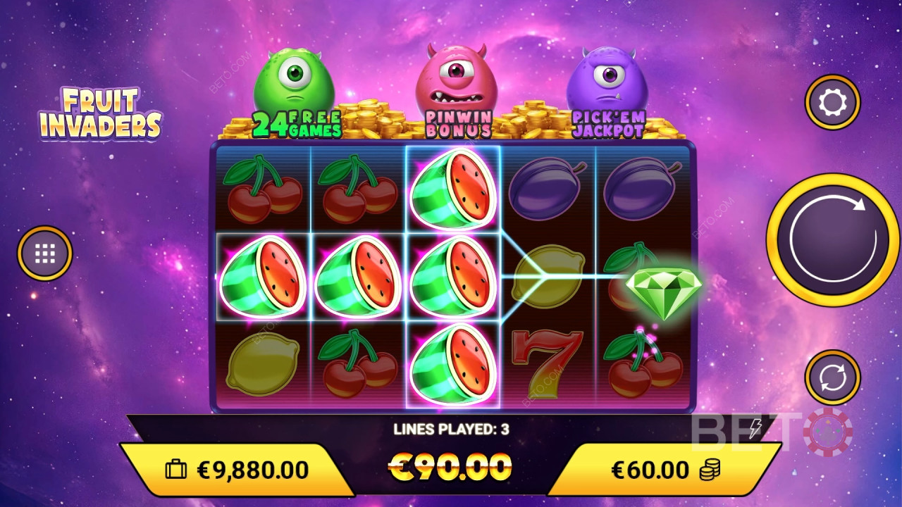 Fruit Invaders 무료 플레이