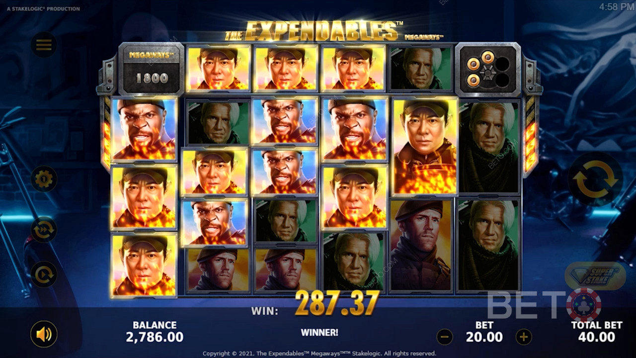 The Expendables New Mission Megaways 무료 플레이